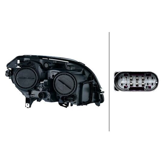 1EG 354 878-091 - Headlight 