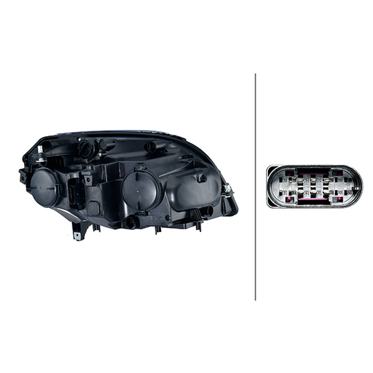 1EG 354 878-011 - Headlight 