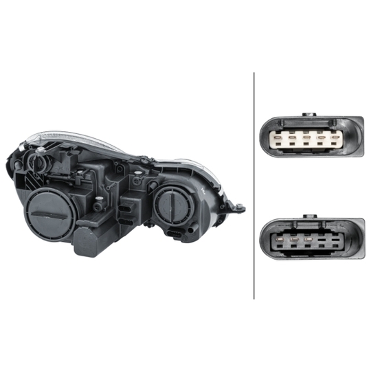 1EL 009 260-071 - Headlight 