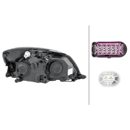 1EL 010 417-491 - Headlight 