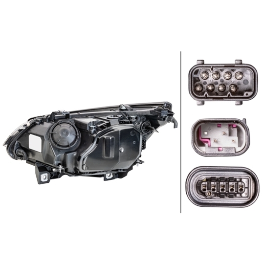 1EL 160 296-001 - Headlight 