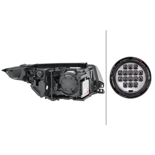 1EL 354 806-011 - Headlight 