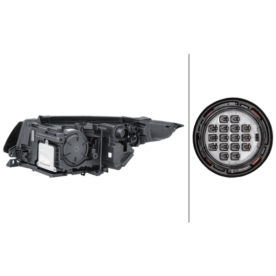 1EL 354 806-061 - Headlight 