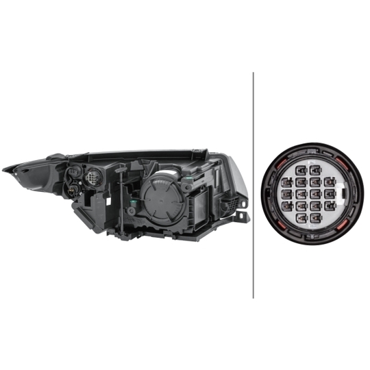 1EL 354 806-091 - Headlight 