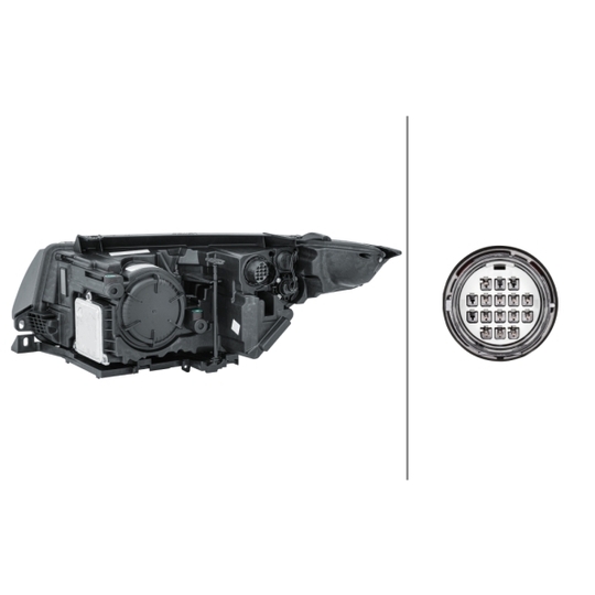 1EL 354 806-021 - Headlight 