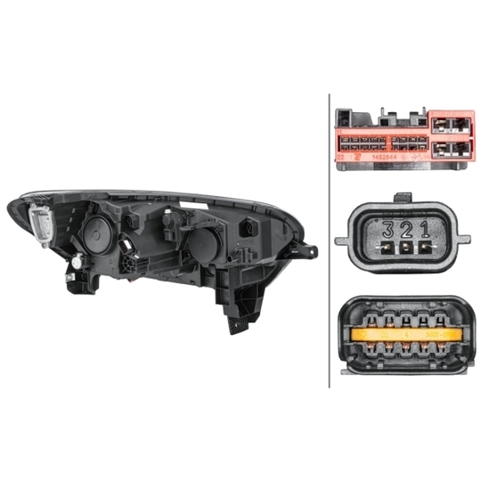 1EX 013 888-091 - Headlight 