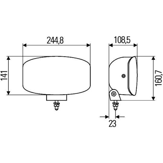 1FE 008 773-041 - Fjärrstrålkastare 