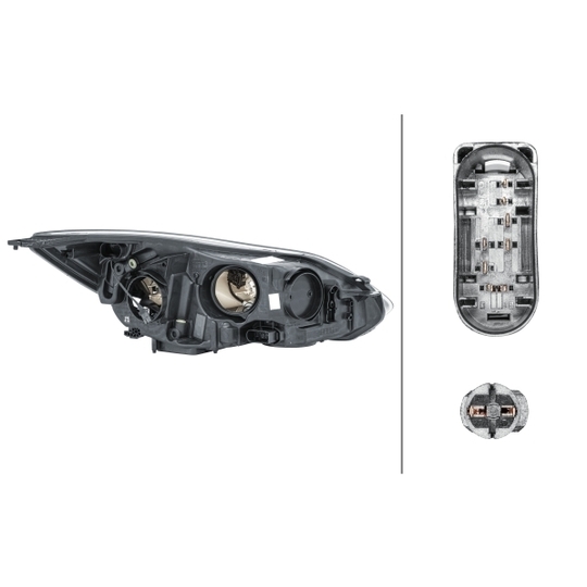 1LA 354 994-071 - Headlight 