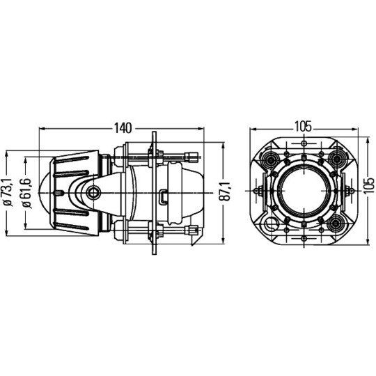 1NL 008 090-327 - Fog Light 