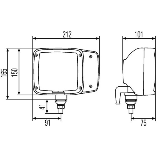 1SA 996 120-087 - Headlight 