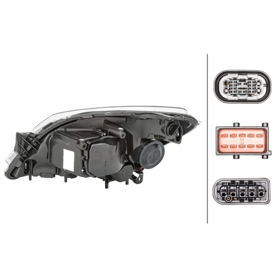 1ZS 008 710-321 - Headlight 