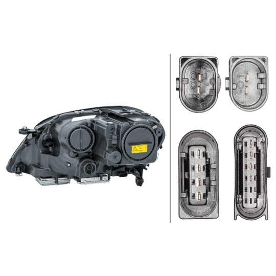 1ZS263 036-321 - Headlight 