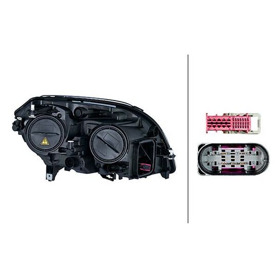 1ZS 354 878-131 - Headlight 