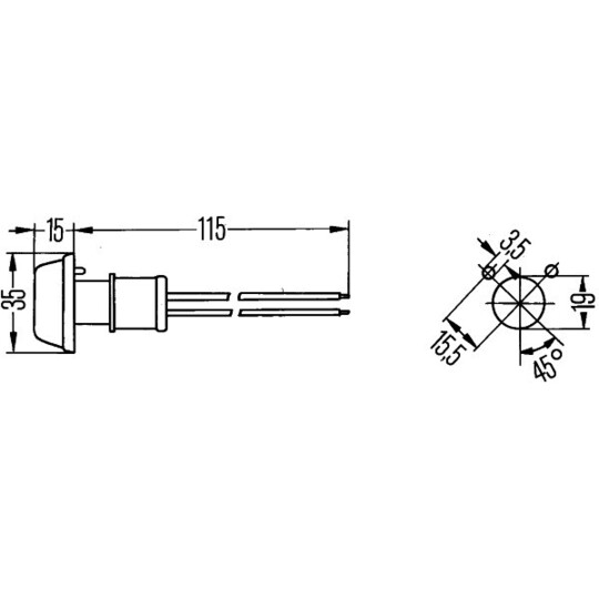 2BM 009 320-807 - Auxiliary Indicator Set 