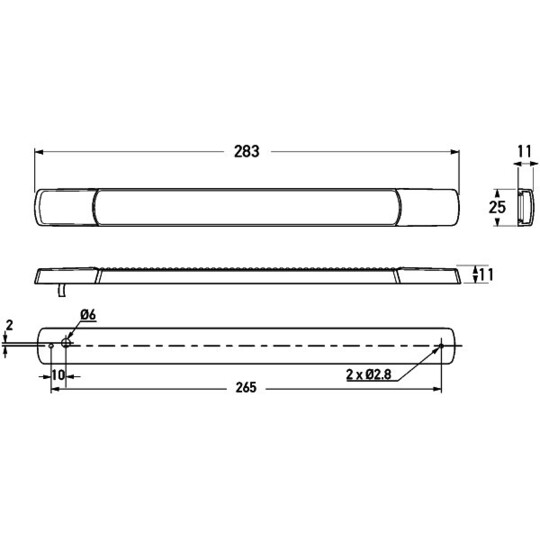 2DA 980 887-311 - Auxiliary Stop Light 