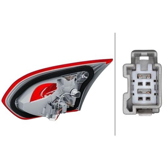 2NR 354 828-011 - Combination Rearlight 