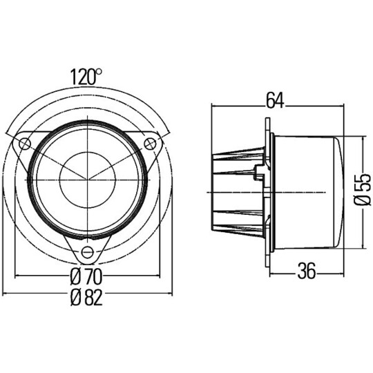 2PF 011 172-157 - Position Light 