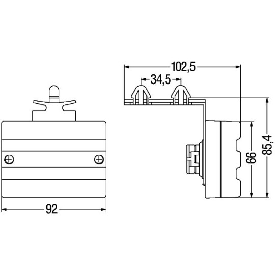 2PS 340 000-021 - Sidolampa 