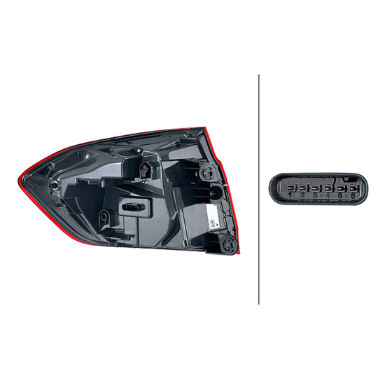 2SD 012 147-421 - Combination Rearlight 