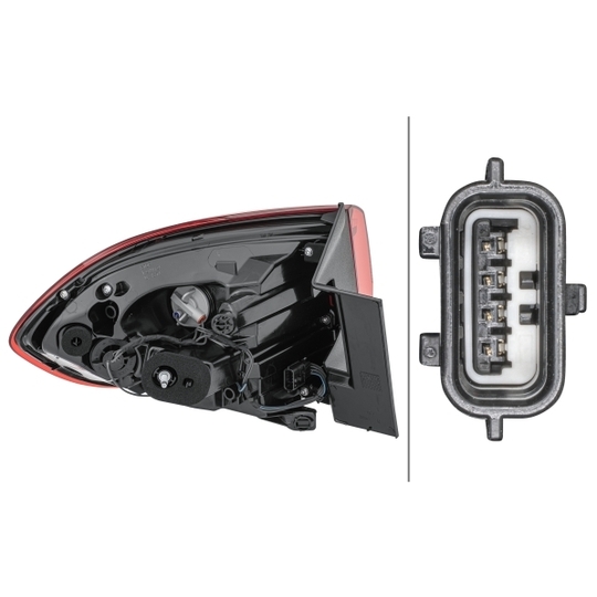 2SD 012 311-121 - Combination Rearlight 