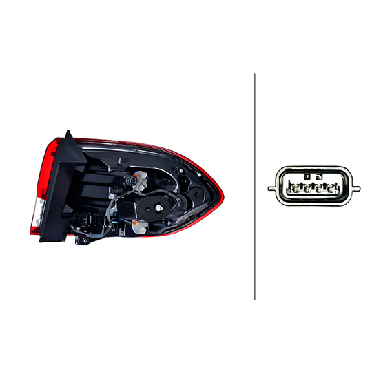 2SD 012 311-111 - Combination Rearlight 