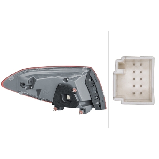 2SD 354 875-121 - Combination Rearlight 