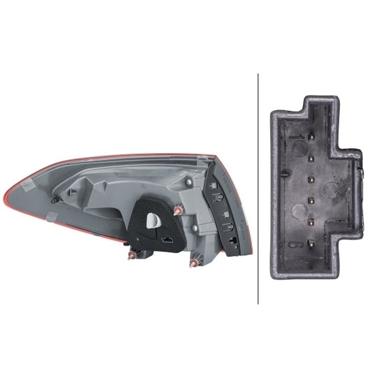 2SD 354 875-021 - Combination Rearlight 