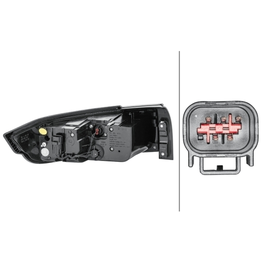 2SK 012 379-461 - Combination Rearlight 