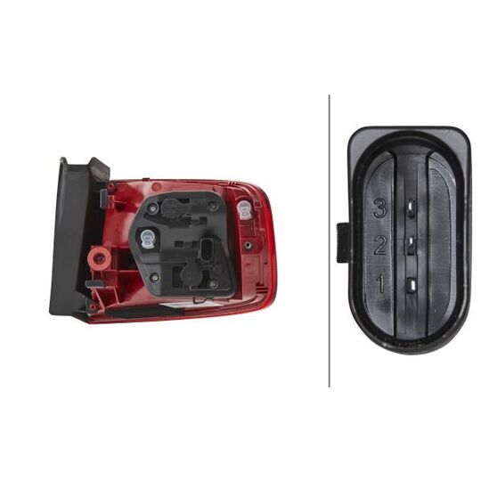 2VA 009 686-091 - Combination Rearlight 