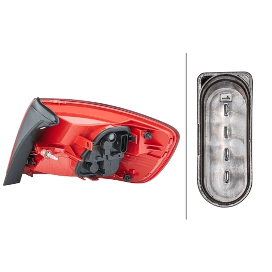 2VA 354 542-011 - Combination Rearlight 