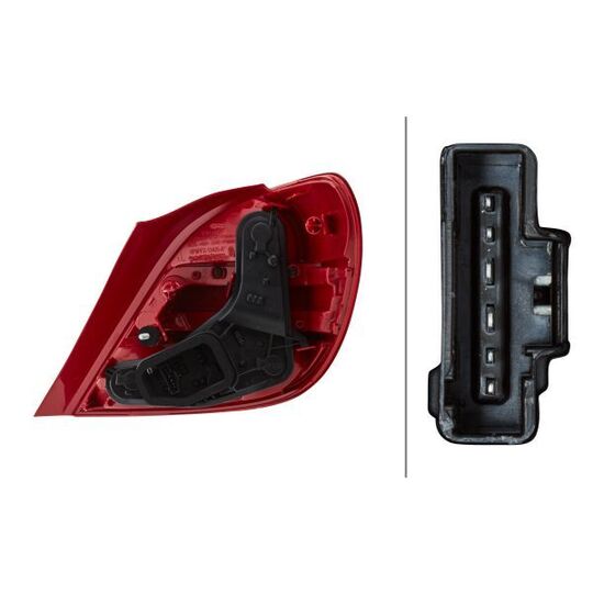 2VA 354 673-011 - Combination Rearlight 