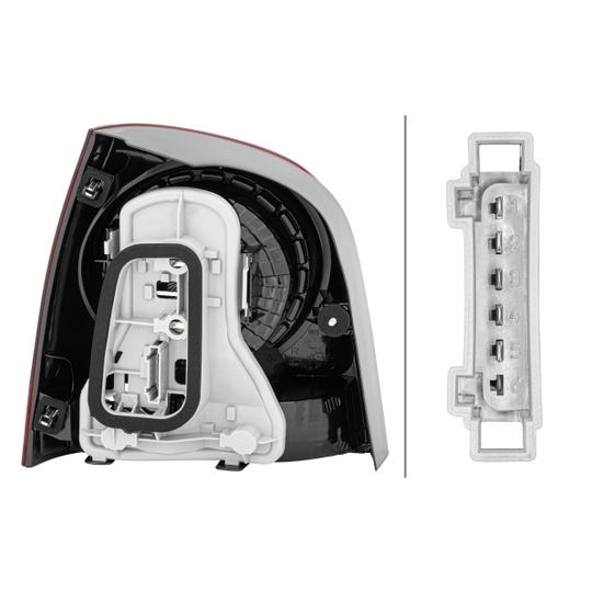 2VP 965 303-081 - Combination Rearlight 