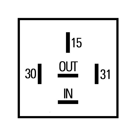 5DS 009 602-011 - Control Unit, lights 