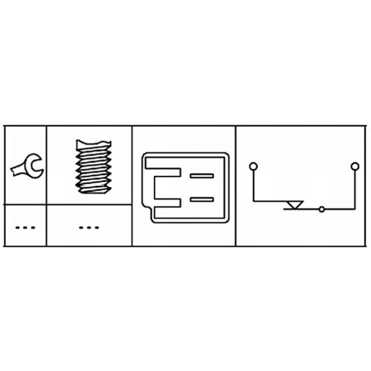 6DD 179 465-091 - Switch, clutch control (engine timing) 