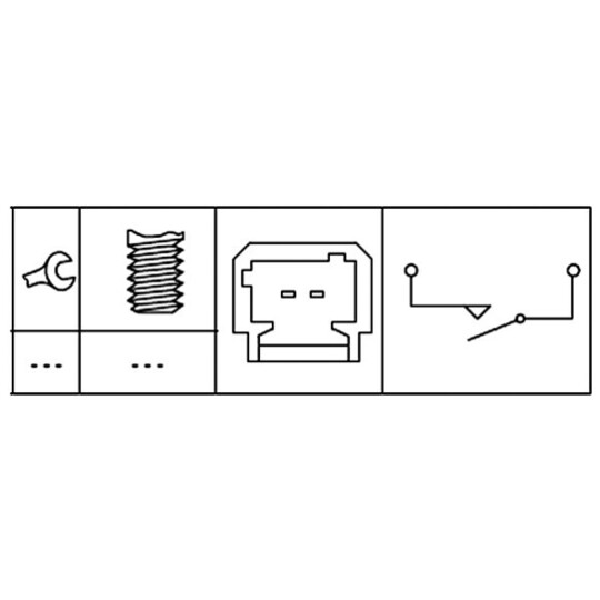 6DD 008 622-801 - Brake Light Switch 