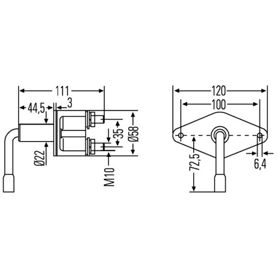 6EK001 559-007 - Main Switch, battery 