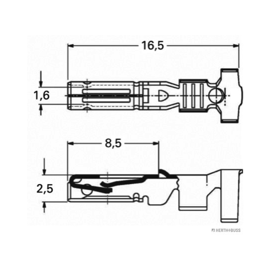 50253327 - Crimp Connector 