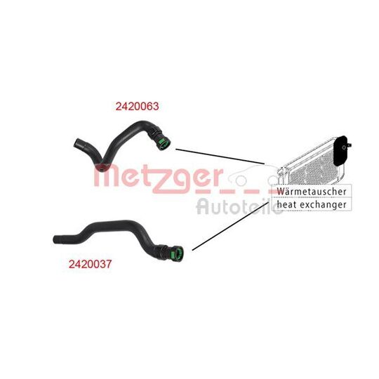 2420037 - Radiator Hose 