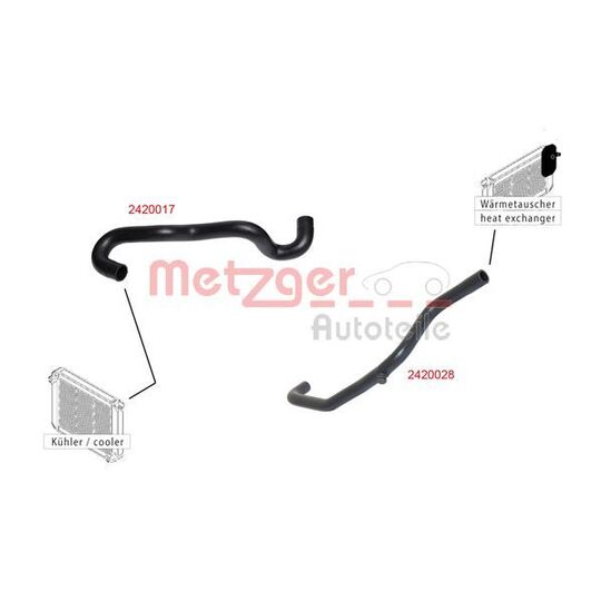 2420017 - Radiator Hose 