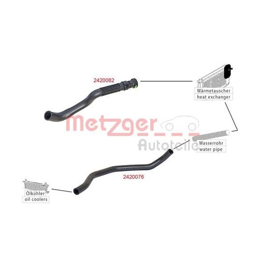 2420076 - Radiator Hose 