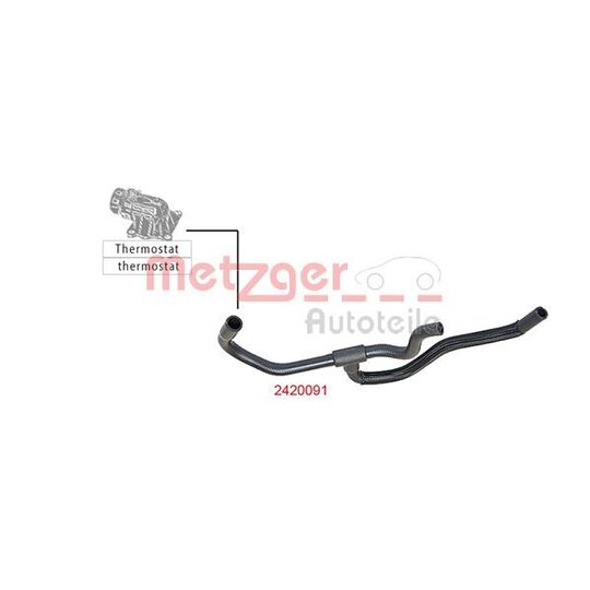 2420091 - Radiator Hose 