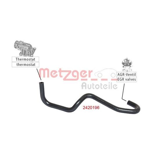 2420196 - Radiator Hose 