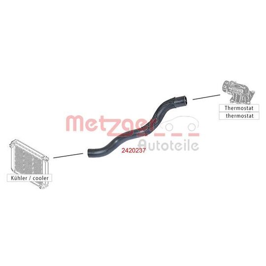 2420237 - Radiator Hose 