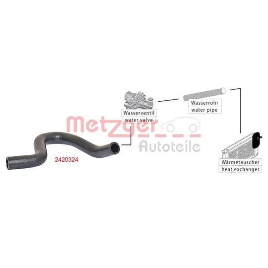 2420324 - Radiator Hose 