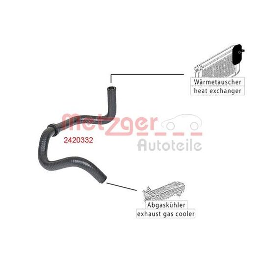 2420332 - Radiator Hose 