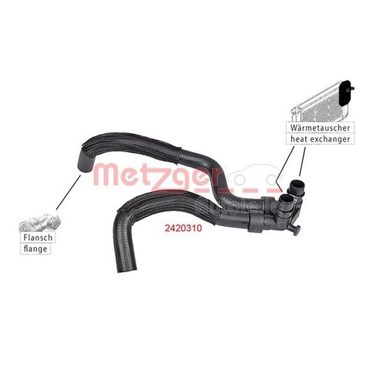 2420310 - Radiator Hose 