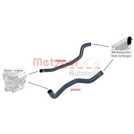 2420336 - Radiator Hose 