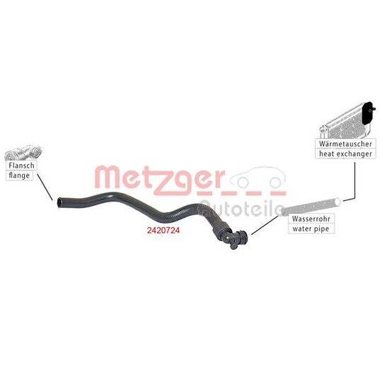 2420724 - Radiator Hose 