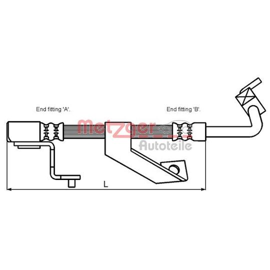 4116219 - Brake Hose 