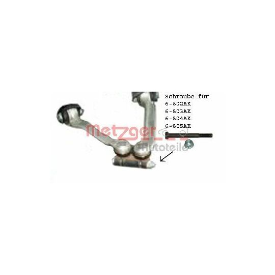 55002118 - Mounting Kit, control lever 